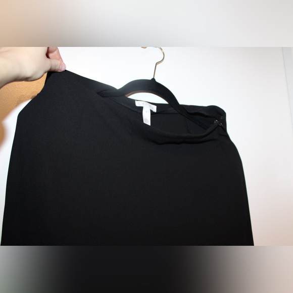 Leith Black Wide-Leg Pants - Picture 4 of 5